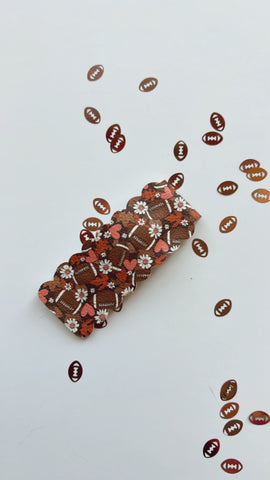 KICK | FOOTBALL FLORAL SNAPPY