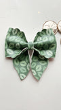 LUCKY | FAUX LEATHER SAILOR BOWS