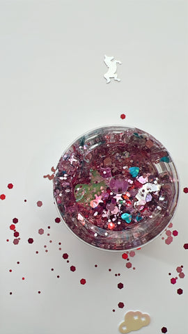 DRE | UNICORN GLITTER HAIR GEL