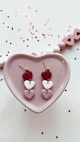 SWT | TRIO HEART DANGLES