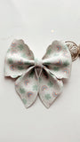 LUCKY | FAUX LEATHER SAILOR BOWS