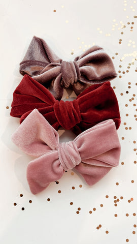 PART 2 | VELVET CLASSIC HAIR BOWS