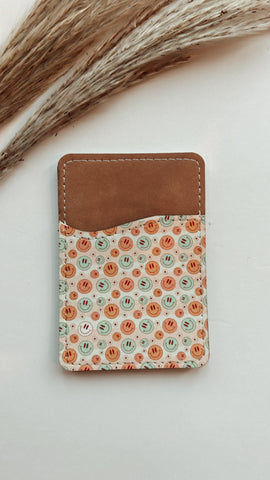 HOLDER | HAPPY FACES + DAISIES CARD HOLDER