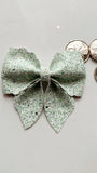 LUCKY | FAUX LEATHER SAILOR BOWS