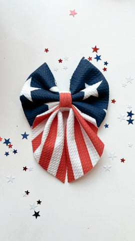 RWB | FLAG LORELEI HAIR BOW