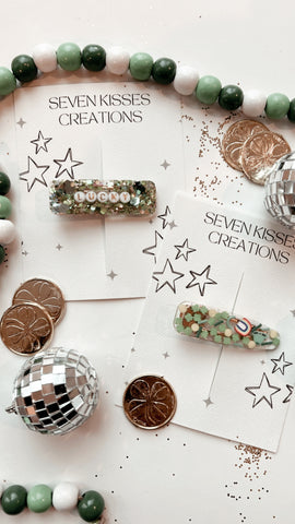 LUCKY | RESIN HAIR CLIP