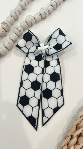SEMI | SOCCER LONG TAIL HAIR BOW
