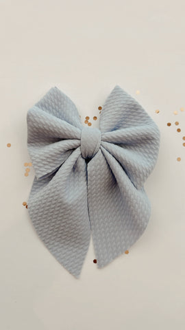 MERBABE | BLUE LORELEI BOW