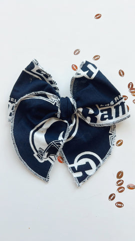 KICK | RAMS SASSY HAIR BOW