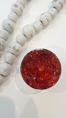 SEMI | HOT PINK GLITTER GEL