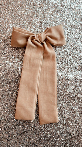 HH2 | burnt orange emily hair bow