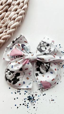 SISTERS | SPRINKLE BLUEY + FRIENDS SASSY HAIR BOW