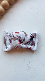 SLM | KNOTTED BASEBALLS + CHECKERED BOWS