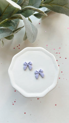 SRG | LILAC BOW STUDS