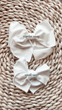 RWB | PATRIOTIC FLORAL SASSY HAIR BOW