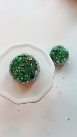 MBB | GREEN CHRISTMAS GLITTER GEL