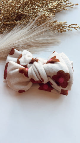 WRA | CREAM DAISY HEADWRAP