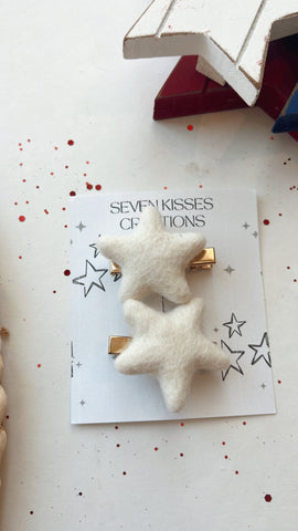 TRI | WHITE STAR FELTIES