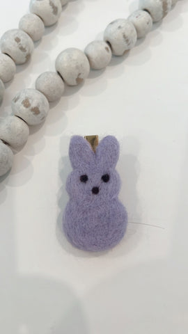 SEMI | PURPLE PEEP FELTIE CLIP