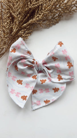 PNK | GINGERBREAD SASSY HAIR BOW