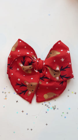 MBB | REINDEER SASSY HAIR BOW