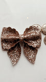 LUCKY | FAUX LEATHER SAILOR BOWS
