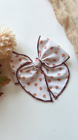 HRT | PUMPKIN SASSY HAIR BOW