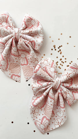 MERBABE | SEASHELL LORELEI BOW